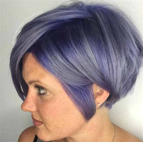 Lovely Purple Lavender Hair Colors In Balayage And Ombre