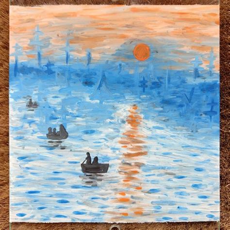 Impress O Nascer Do Sol Claude Monet