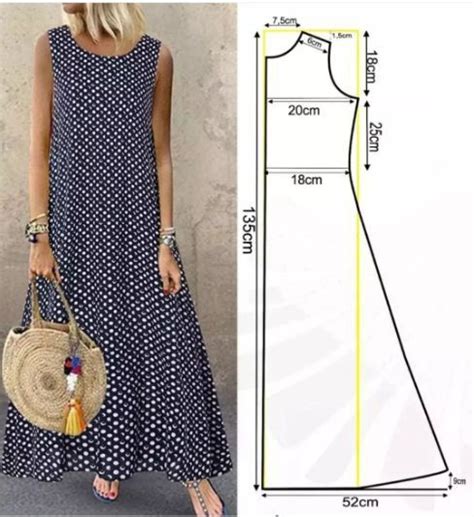 Pin De Svetlana Em Sewing Tricks And Tips Molde De Vestido Simples