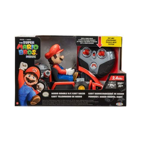 Super Mario Bros Movie Mario Kart Rc Racer Toy First Look