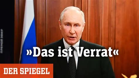 Wagner Revolte In Russland Putins Tv Auftritt Der Spiegel Youtube