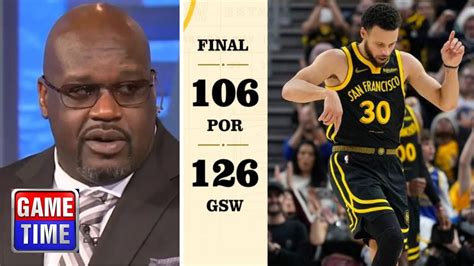 NBA Gametime Reacts To Golden State Warriors Beat Portland Trail