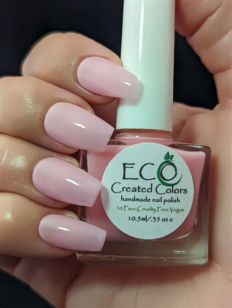 Nearly Sheer Pink Milky Sheer Nail Polish Pink Jelly Etsy Sheer