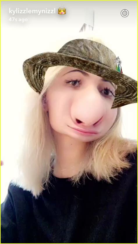 Kylie Jenner Debuts Platinum Blonde Hair On Snapchat Photo