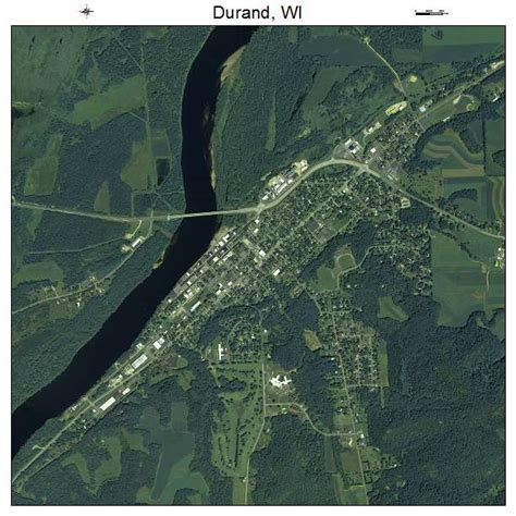 Aerial Photography Map of Durand, WI Wisconsin