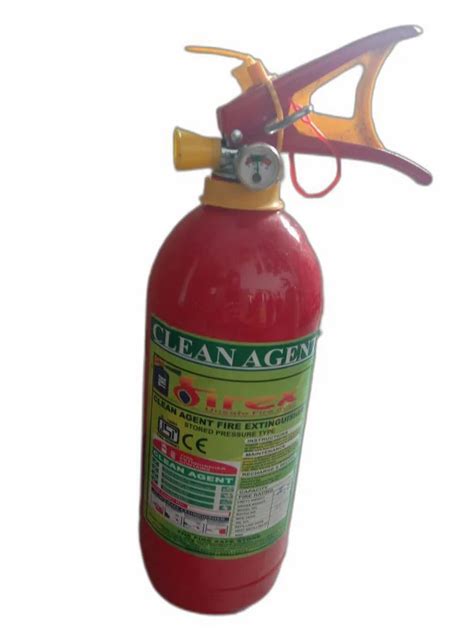 Shreeji Mild Steel Clean Agent Fire Extinguisher At Rs 4000 In Rajkot