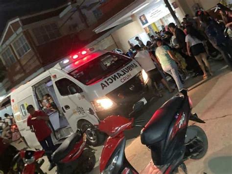 Dos niñas se accidentan en fiesta de Halloween en Cosamaloapan