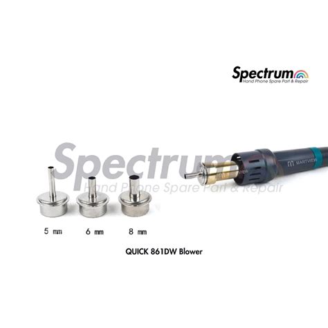 Quick Dw Hot Air Rework Station W V Heat Gun Lead Free Soldering Station For Fix Phone