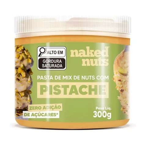 Pasta De Mix De Nuts Pedaços De Pistache Naked Nuts g Shopee Brasil