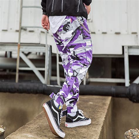 Purple Camo Cargo Atelier Yuwa Ciao Jp