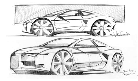 Sports Car Sketch at PaintingValley.com | Explore collection of Sports ...