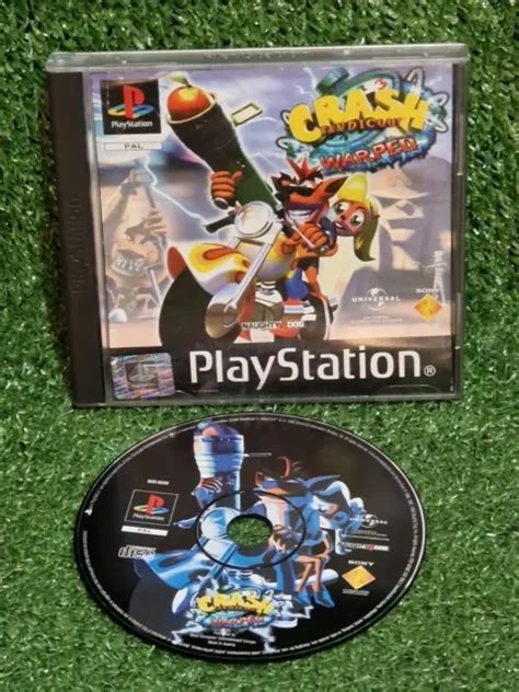 Crash Bandicoot 3 Warped Playstation Ps1 No Manual Pal Tested