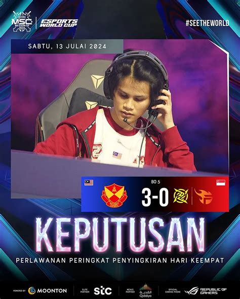 Sejarah Tercipta Selangor Red Giants Juara Dunia Mlbb Msc Axello