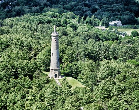 Monument Duxbury Ma Myles Standish From Heliops Copter Flickr