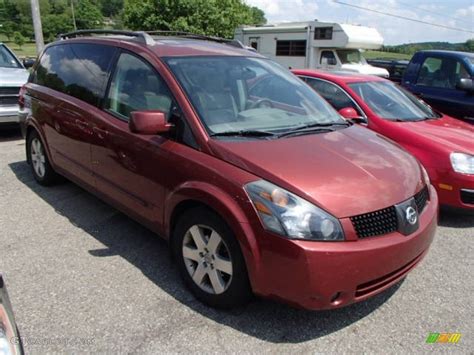 2004 Autumn Red Metallic Nissan Quest 35 Se 81685029 Photo 5