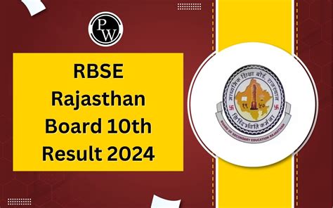 RBSE Rajasthan Board 10th Result 2024 OUT Rajeduboard Rajasthan Gov In