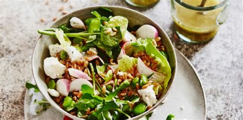 Salade express aux légumes de printemps découvrez les recettes de