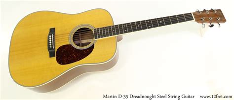 Martin D-35 Dreadnought Steel String Guitar | www.12fret.com