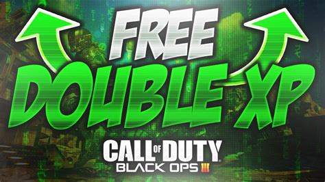 GET DOUBLE XP NOW BLACK OPS 3 FREE DOUBLE XP W YOU CALL OF DUTY BO3