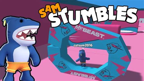 Sam Stumbles Plays Stumble Guys Custom Workshop Mr Beast