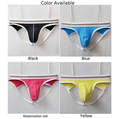 Sexy And Bold Mens Bulge Jockstrap Underpants Thong Hollow Out Design Ebay