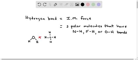 Solved If A Solid Line Represents A Covalent Bond And A Dotted Line