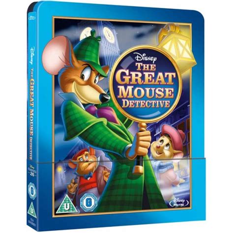 Basil The Great Mouse Detective Zavvi Steelbook Blu Ray Import