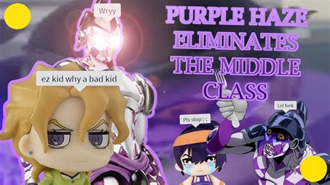 [YBA] PURPLE HAZE ELIMINATES THE MIDDLE CLASS - YouTube