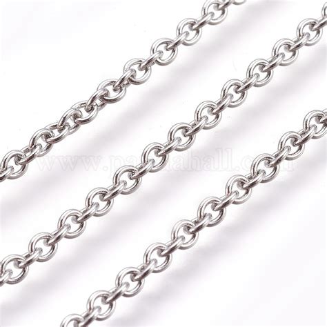 Wholesale Tarnish Resistant Stainless Steel Cable Chains