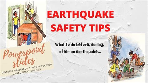 Earthquake Safety Instructions