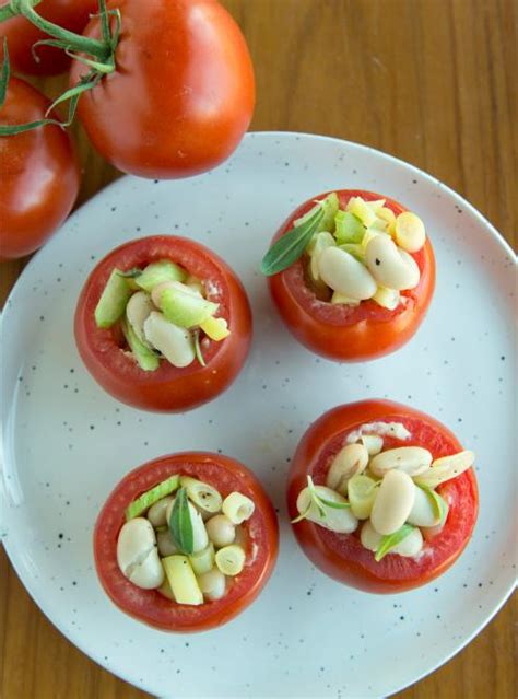 Tomates Farcies Aux Haricots Blancs Ricardo