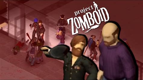 Project Zomboid Permadeath Runners Escaping The Grand Ohio Mall Youtube