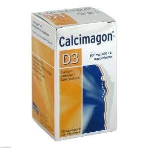 CALCIMAGON D3 Kautabletten 30 St Preisvergleich PZN 8806688