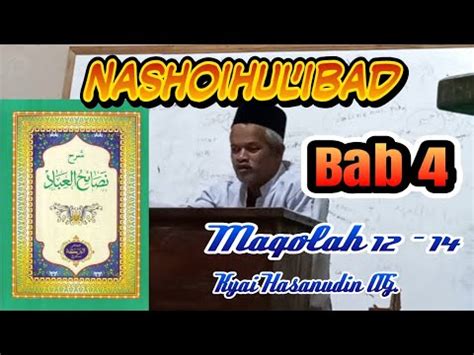 Nashoihul Ibad Bab 4 Maqolah 12 14 YouTube