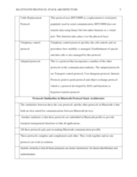 SOLUTION S072 Bluetooth Protocol Stack Architecture Studypool