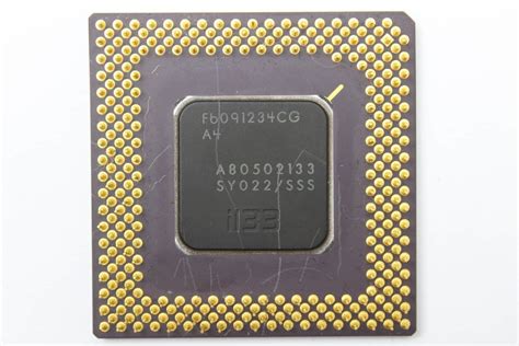 Intel Pentium 133MHz - Clous