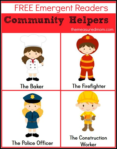 Community Helpers Printables