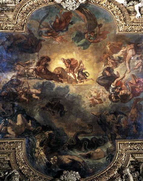 Sketch For Peace Descends To Earth By Eugene Delacroix Artchive