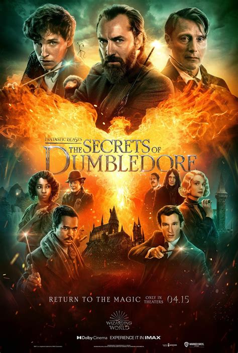 Poster Zum Film Phantastische Tierwesen Dumbledores Geheimnisse