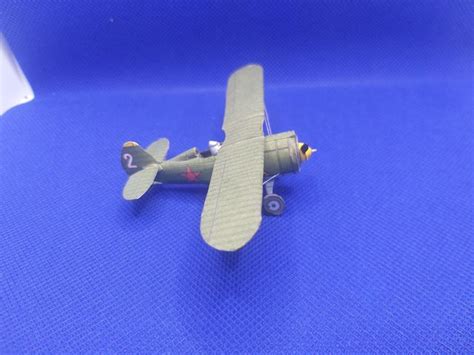 Polikarpov I-15bis (152) - Der Kampfflieger 1/100. - PaperModelers.com