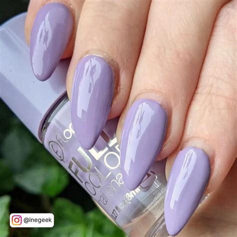 32 Lavender Purple Nails To Elevate Your Style For 2024