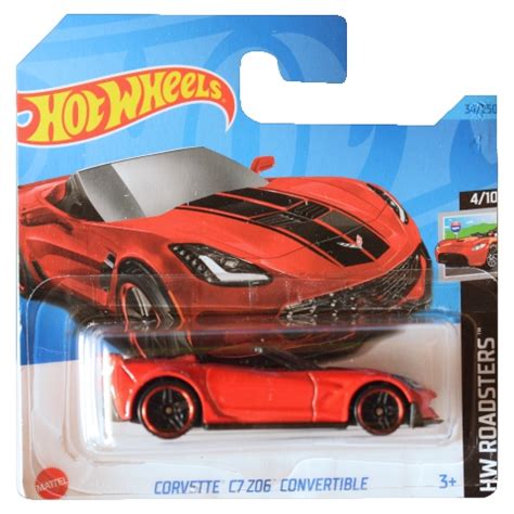 Hot Wheels Chevrolet Corvette C Z Convertible piros kisautó Mattel vásárlás a Játékshopban