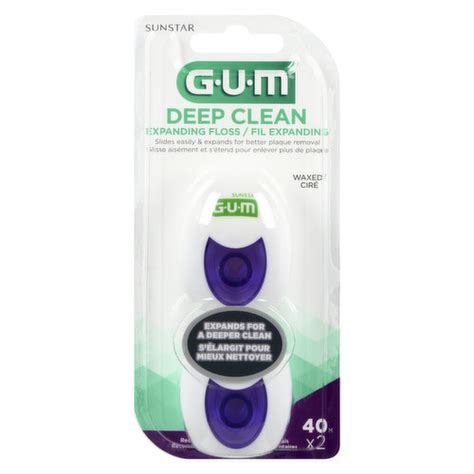 GUM - Deep Clean Expanding Floss - PriceSmart Foods