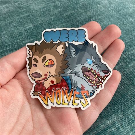 Werewolves Stickers Etsy