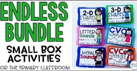 Small Box Activities Endless Bundle The Daily Alphabet