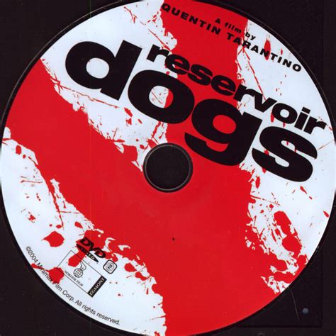 Reservoir Dogs (1992) WS R2 - Movie DVD - CD Label, DVD Cover, Front Cover