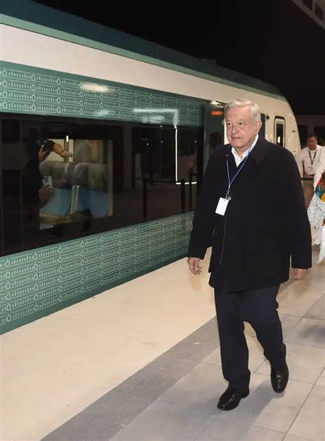 La Jornada Abre AMLO el tramo Cancún a Palenque del Tren Maya