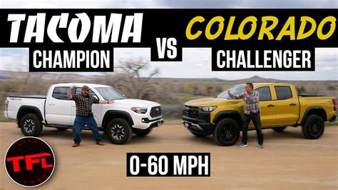 Will The All New 2023 Chevy Colorado Dethrone The Toyota Tacoma 0 60