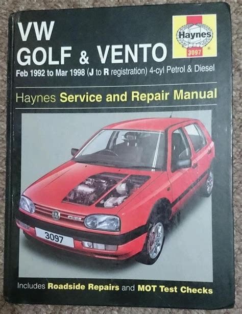 Vw Golf Iii Vento Haynes Manual Pdf