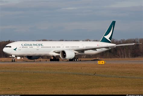 B KPM Cathay Pacific Boeing 777 367ER Photo By Fabian Zimmerli ID